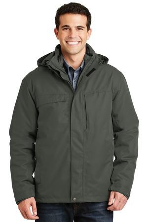 [J302] Port Authority Herringbone 3-in-1 Parka. J302