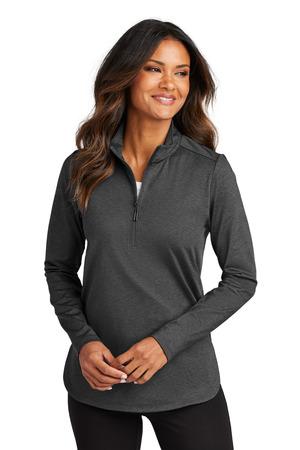 [LK880] Port Authority Ladies C-FREE Double Knit 1/4-Zip LK880