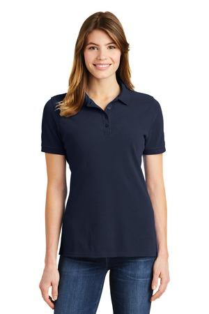 [LKP1500] Port & Company Ladies Combed Ring Spun Pique Polo. LKP1500