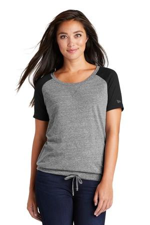 [LNEA133] New Era Ladies Tri-Blend Performance Cinch Tee. LNEA133