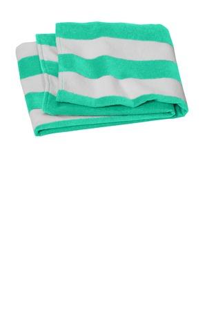 [PT45] Port Authority Value Cabana Stripe Beach Towel PT45