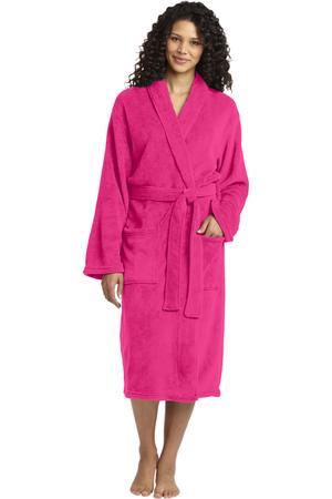 [R102] Port Authority Plush Microfleece Shawl Collar Robe. R102