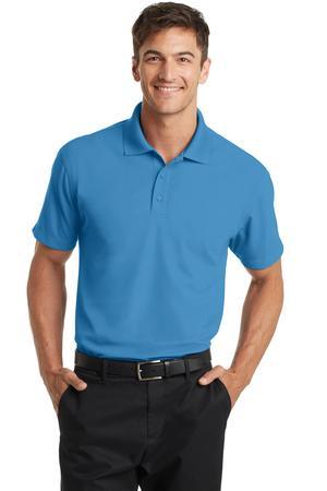 [K572] Port Authority Dry Zone Grid Polo. K572