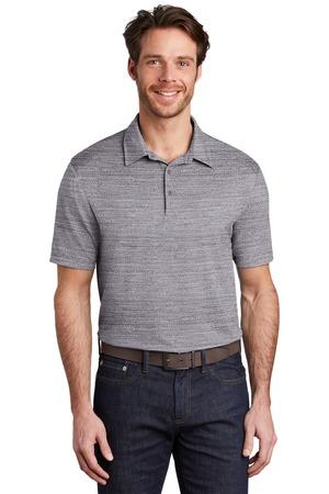 [K583] Port Authority Stretch Heather Polo K583