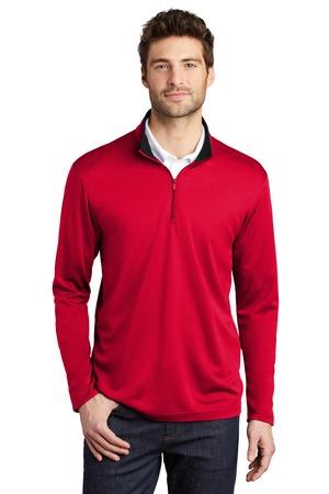 [K584] Port Authority Silk Touch Performance 1/4-Zip K584