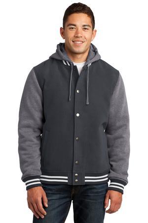 [JST82] Sport-Tek Insulated Letterman Jacket. JST82