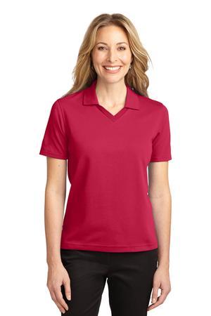 [L455] Port Authority Ladies Rapid Dry Polo. L455