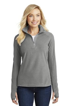 [L224] Port Authority Ladies Microfleece 1/2-Zip Pullover. L224