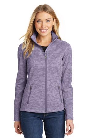 [L231] Port Authority Ladies Digi Stripe Fleece Jacket. L231