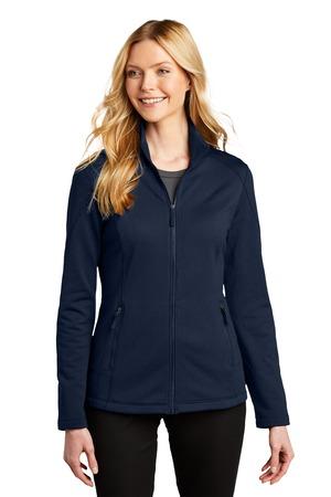 [L239] Port Authority Ladies Grid Fleece Jacket. L239