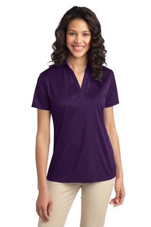 [L540] Port Authority Ladies Silk Touch Performance Polo. L540