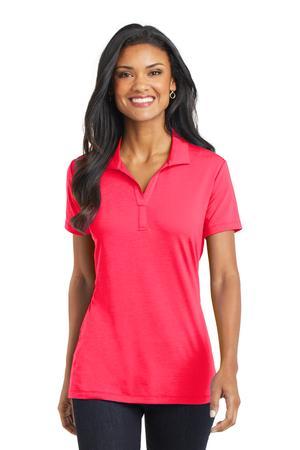 [L568] Port Authority Ladies Cotton Touch Performance Polo. L568