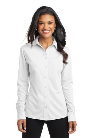 [L570] Port Authority Ladies Dimension Knit Dress Shirt. L570