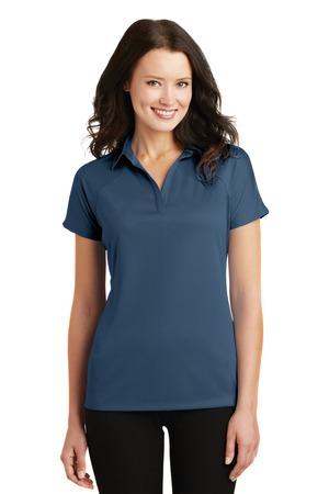 [L575] Port Authority Ladies Crossover Raglan Polo. L575