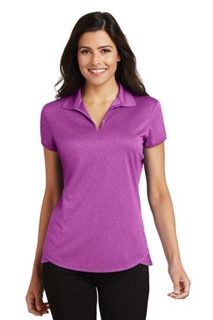 [L576] Port Authority Ladies Trace Heather Polo. L576