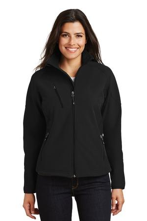 [L705] Port Authority Ladies Textured Soft Shell Jacket. L705