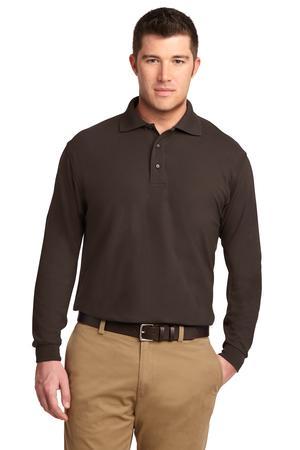 [K500LS] Port Authority Silk Touch Long Sleeve Polo. K500LS