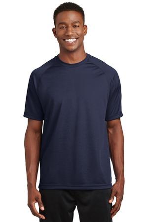 [T473] Sport-Tek Dry Zone Short Sleeve Raglan T-Shirt. T473