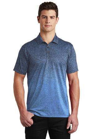 [ST671] Sport-Tek Ombre Heather Polo. ST671