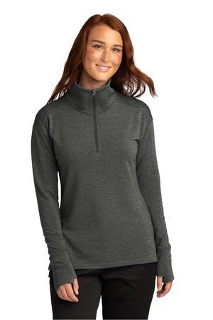 [LST561] Sport-Tek Ladies Sport-Wick Flex Fleece 1/4-Zip. LST561