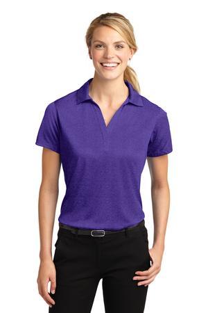 [LST660] Sport-Tek Ladies Heather Contender Polo. LST660