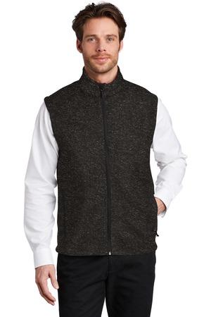 [F236] Port Authority Sweater Fleece Vest F236