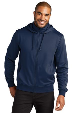 [F814] Port Authority Smooth Fleece Hooded Jacket F814