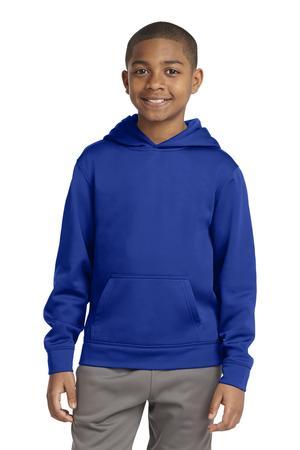 [YST244] Sport-Tek Youth Sport-Wick Fleece Hooded Pullover. YST244