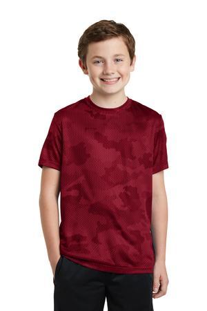 [YST370] Sport-Tek Youth CamoHex Tee. YST370