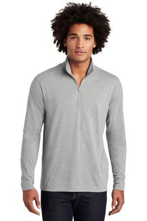 [ST407] Sport-Tek PosiCharge Tri-Blend Wicking 1/4-Zip Pullover. ST407