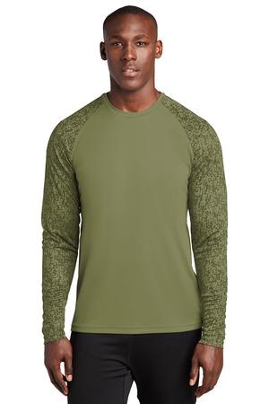 [ST460LS] Sport-Tek Long Sleeve Digi Camo Tee. ST460LS