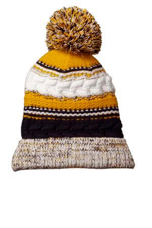 [STC21] Sport-Tek Pom Pom Team Beanie. STC21