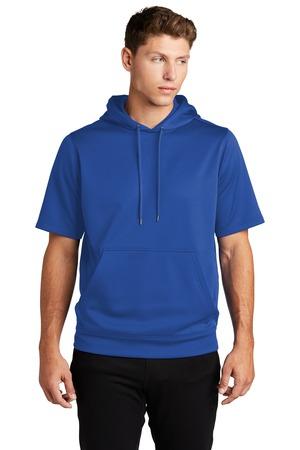 [ST251] Sport-Tek Sport-Wick Fleece Short Sleeve Hooded Pullover. ST251