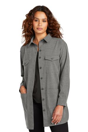 [MM2021] Mercer+Mettle Women's Long Sleeve Twill Overshirt MM2021