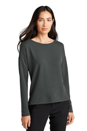 [MM3013] MERCER+METTLE Women's Stretch Drop Shoulder Pullover MM3013