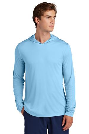 [ST420LSH] Sport-Tek Posi-UV Pro Long Sleeve Hoodie ST420LSH