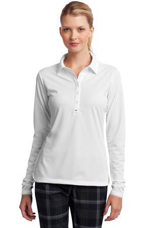 [545322] Nike Ladies Long Sleeve Dri-FIT Stretch Tech Polo. 545322