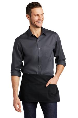 [900123] Port Authority Easy Care Reversible Waist Apron with Stain Release. A707