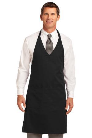 [900143] Port Authority Easy Care Tuxedo Apron with Stain Release. A704