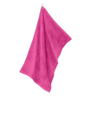 [TW530] Port Authority Grommeted Microfiber Golf Towel. TW530