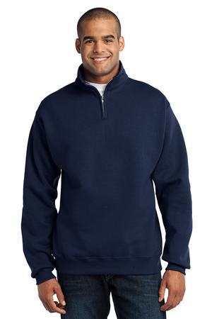 [995M] Jerzees - NuBlend 1/4-Zip Cadet Collar Sweatshirt. 995M