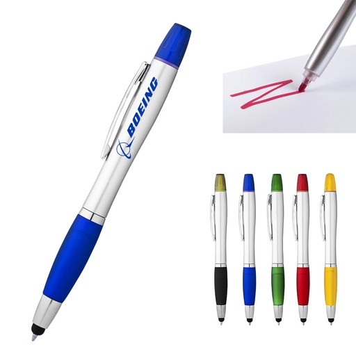 [GP1856] 2-in-1 Ballpoint Pen with Highlighter. GP1856