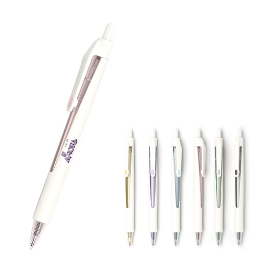 [XFB1668] WhisperClick Quiet Pen Translucent Trim. XFB1668