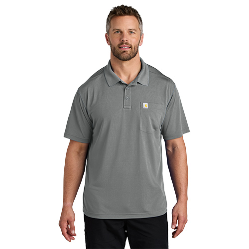 [CT106880] Carhartt Force Snag-Resistant Pocket Polo CT106880