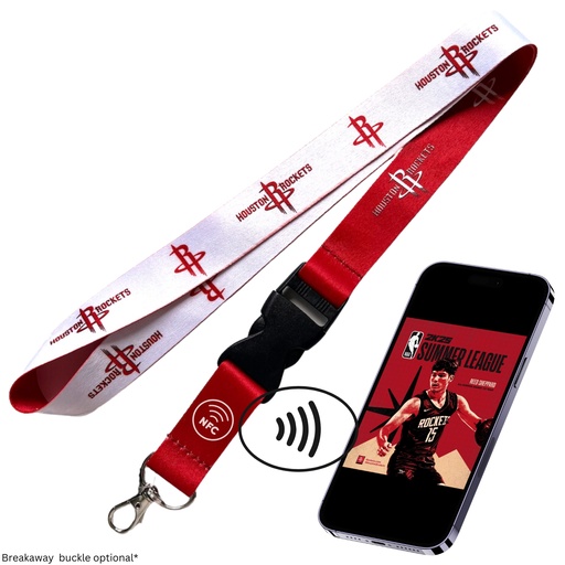 1"  Magic'Tap NFC Sublimation Lanyard. NFC1136 