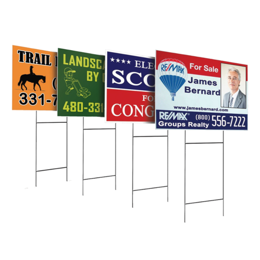 [BA2847] Customized Yard Sign - 10" x 15". BA2847