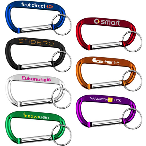 [UB1145] Carabiner Metal Clip With Keychain. UB1145