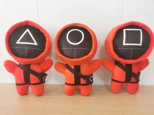 [GS8823] 6" Squid Game Plush Toy. GS8823